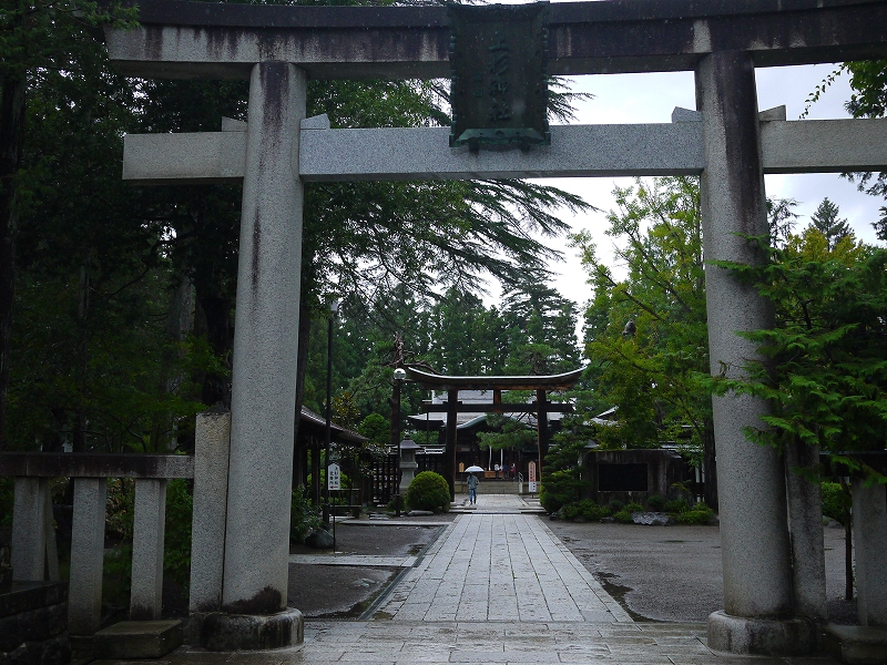 米沢 上杉神社 日本の風景